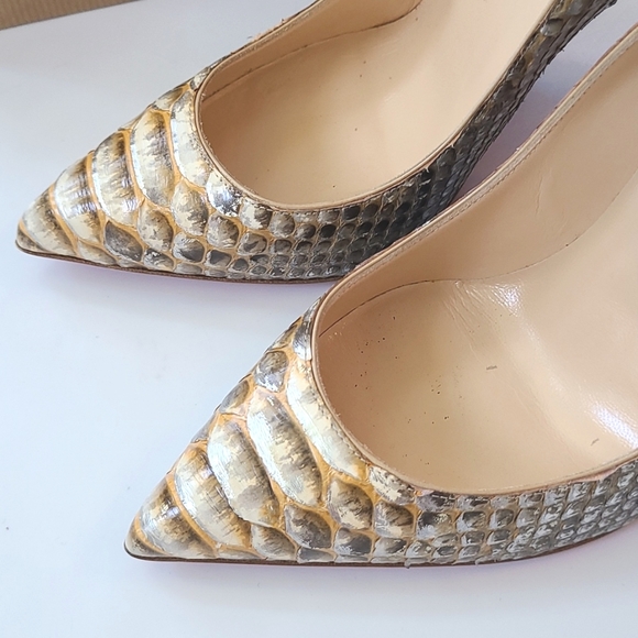 Christian loinoutin pigalle follies 100 python pump 39.5(9) - Picture 3 of 9